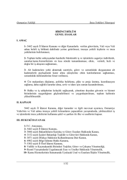 İmza Yetki Y&ouml;nergesi