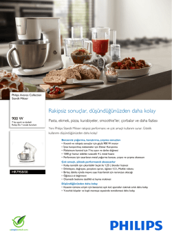 HR7958/00 Philips Standlı Mikser