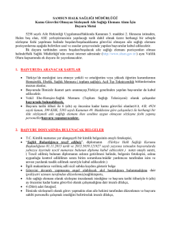 tıklayız... - Samsun Halk Sağlığı M&uuml;d&uuml;rl&uuml;ğ&uuml;