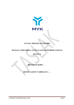 Mağaza Yerleşim ve Satış Alanı Geliştirme Uzmanı _Seviye 5_