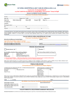 kt kira sertifikaları varlık kiralama a.ş.