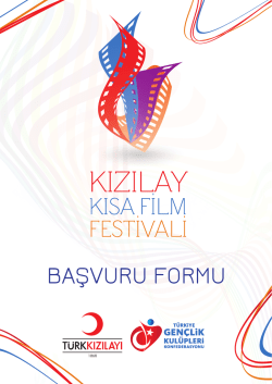 Başvuru Formu - Kızılay Kısa Film Festivali