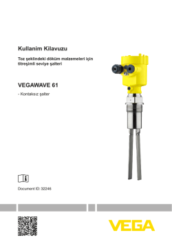 Kullanim Kilavuzu VEGAWAVE 61