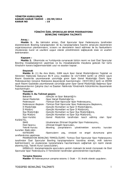 İndirilebilir Dosya - T&uuml;rkiye &Ouml;zel Sporcular Spor Federasyonu