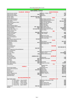 KALEMLER - Adana Adliyesi