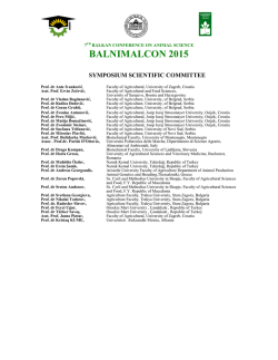 symposıum scıentıfıc commıttee