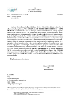 Merkezi ilimiz Beyoğlu İl&ccedil;esi Şişhane Evliya &Ccedil;elebi Mah. Şimal