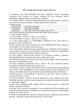 2013-2014 yelken a&ccedil;ıklamalar