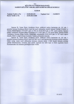 Samsun Ili, Terme Il9esi, Kesikkaya Koyti, miilkiyeti maliye