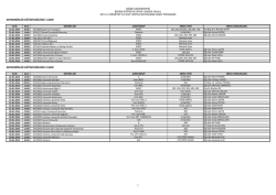 Antrenörlük Eğitimi Bölümü 2013-2014 Güz Yarıyılı Bütünleme