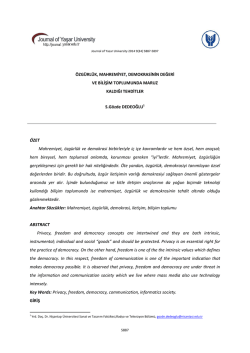 topoloji ve cebirin g&uuml;nl&uuml;k hayattaki kullanımı-ı