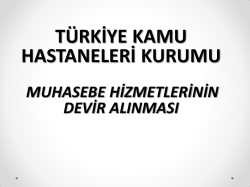 A&ccedil; - T&uuml;rkiye Kamu Hastaneleri Kurumu