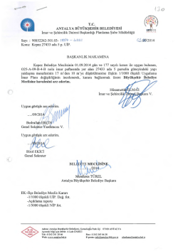 Gündemin 130.Maddesi - Antalya Belediyesi