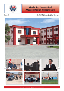 Gaziantep Üniversitesi Oğuzeli Meslek Yüksekokulu