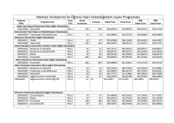 lisans tablosu i&ccedil;in tıklayınız
