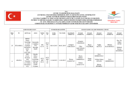 12.12.2014 tarih ve 29203 sayılı Resmi Gazete`de yayımlanan