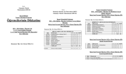 Ders Kaydı - Harun &Ouml;ZKAYA