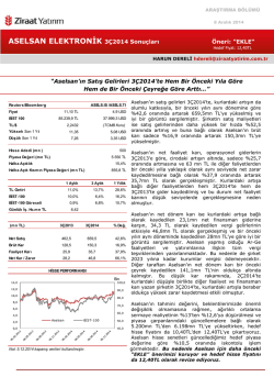FİYAT TESPİT RAPORU