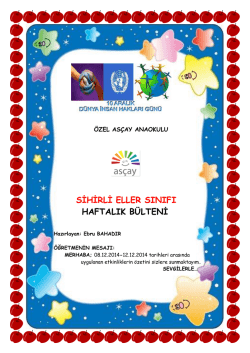 bu hafta neler &ouml;ğrendik