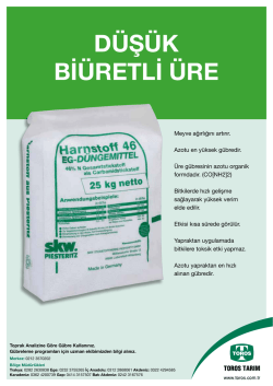 D&uuml;ş&uuml;k Bi&uuml;retli &Uuml;re Kullanım Rehberi