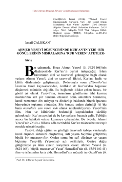 Oku - Bilgeler Zirvesi
