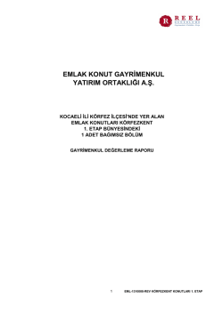 K&ouml;rfezkent 1 Etap - Emlak Konut GYO