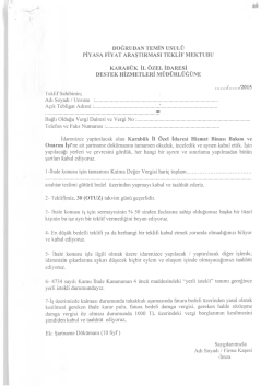 Y&uuml;klemek İ&ccedil;in Tıklayınız - TC Karab&uuml;k İl &Ouml;zel İdaresi