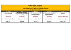 Kamu Hukuku - İstanbul Ticaret &Uuml;niversitesi