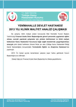 A&ccedil; - T&uuml;rkiye Kamu Hastaneleri Kurumu