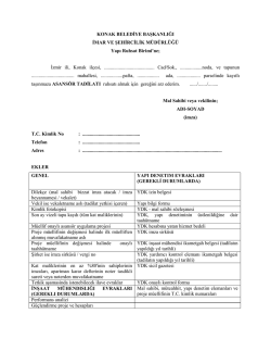 Asans&ouml;r Tadilatı M&uuml;racaatı