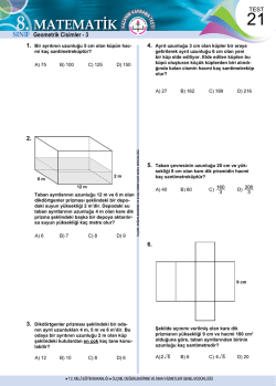 Geometrik Cisimler