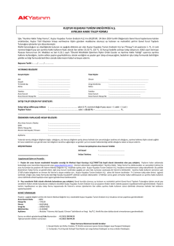 kuştur kuşadası turizm end&uuml;strisi a.ş. ayrılma hakkı talep