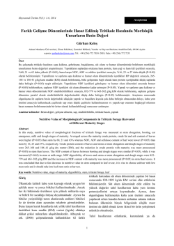 NOT: Yukarıda istenilen belgelerin EN GEÇ 27/03/2015 MESAİ