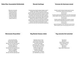 March 2015, D&uuml;nya