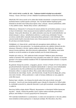 devlet ve naziler ile elele &ndash; Toplumun i&ccedil;indeki rk&ccedil; la kar m&uuml;cadele! ı