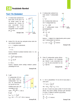 16 yeryuzunde hareket - Nihat Bilgin Yayıncılık