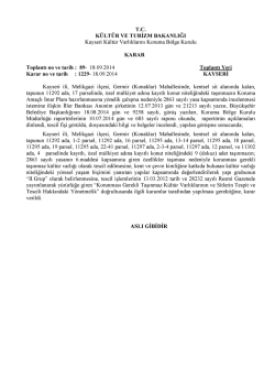 Kayseri Melikgazi Germir (Konaklar)