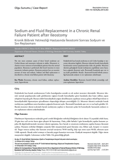 Tam Metin (PDF) - Bezmialem Science