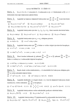 mat102 matemat k ıı &ouml;dev-vı