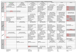 Normal &Ouml;ğretim Ders Programı