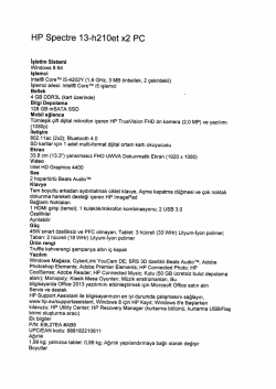 HP Spectre 13-h210et x2 PC