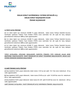 &Ouml;deme Bilgileri İ&ccedil;in Tıklayınız.