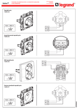 Salbei talimatları - Prizler (937 KB, PDF)
