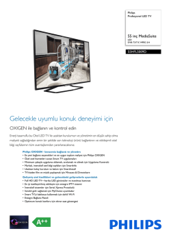 55HFL5009D/12 Philips Profesyonel LED TV