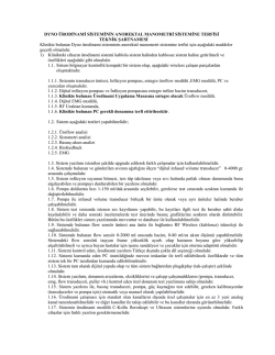 DYNO &Uuml;RODİNAMİ SİSTEMİNİN ANOREKTAL MANOMETRİ