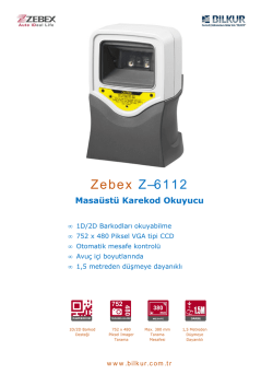 Zebex Z-6112 Teknik Özellikler
