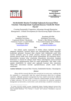 Full Text - Journal Of Business Research