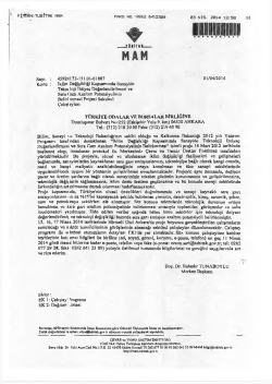 Sayı : 45924173-151.01-61887 01/04/2014 Konu : iklim