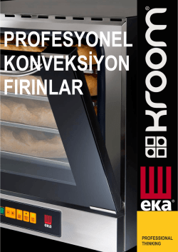 EKA Elektrikli Konveksiyonlu Fırın - Bakery 4 Tepsi