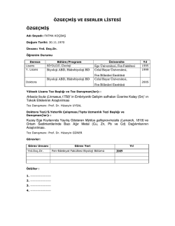 Yrd. Do&ccedil;. Dr. Fatma KO&Ccedil;BAŞ